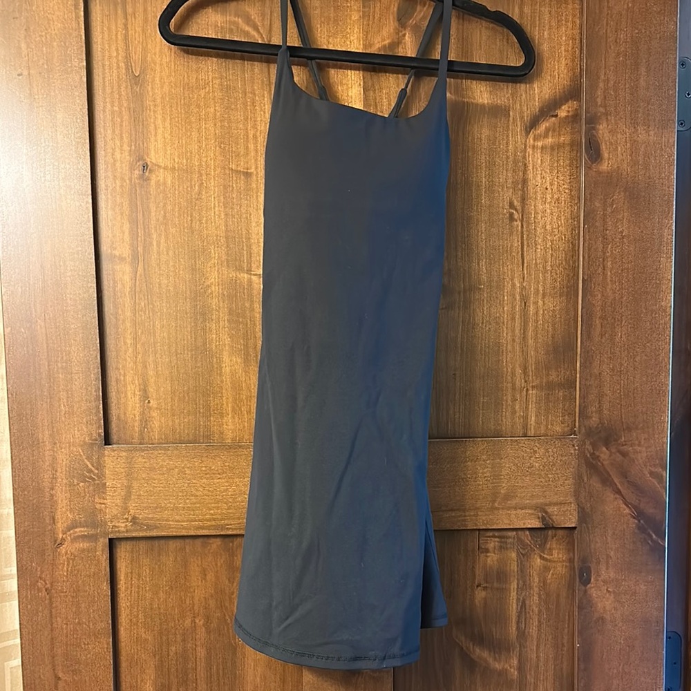 HALARA Charcoal Slip Dress